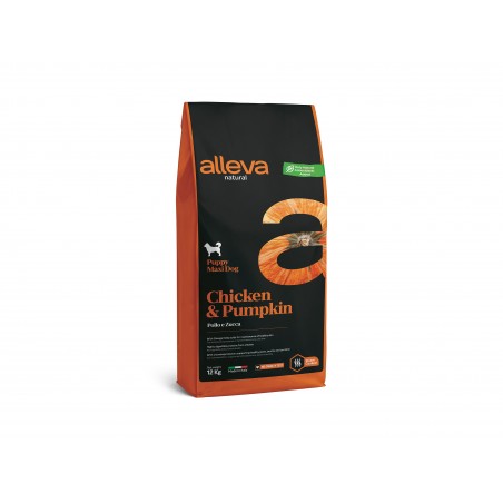 Alleva Natural Adult Chicken & Pumpkin Maxi 12 Kg