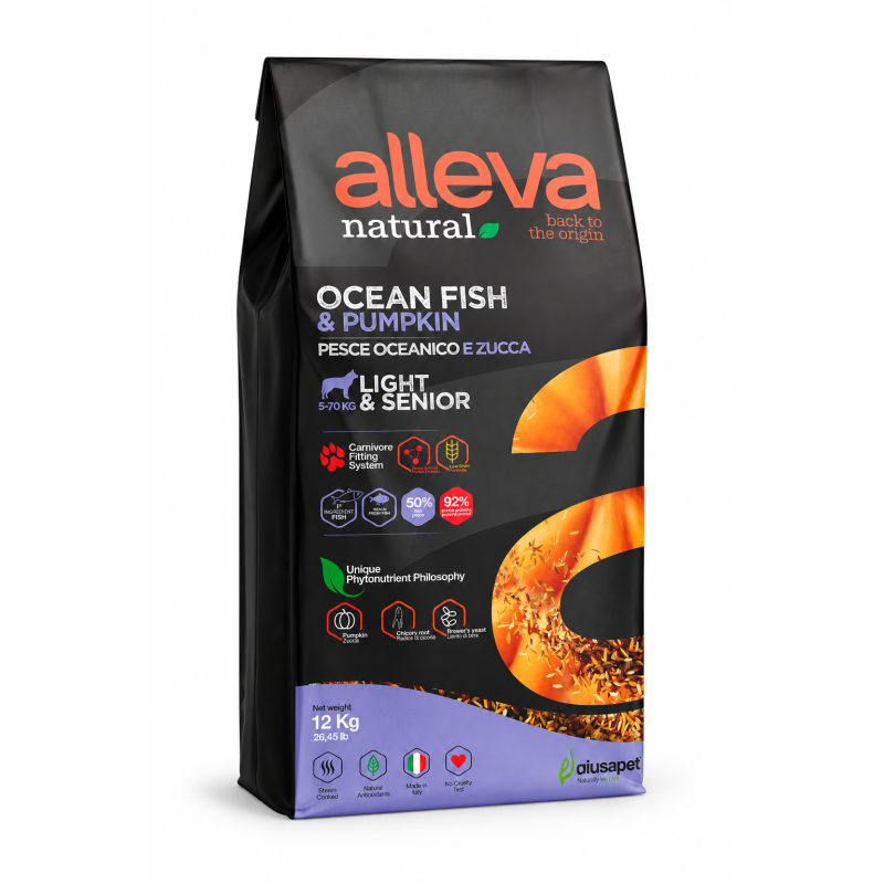 Alleva Natural Light & Senior Mini/Medium 5 kg